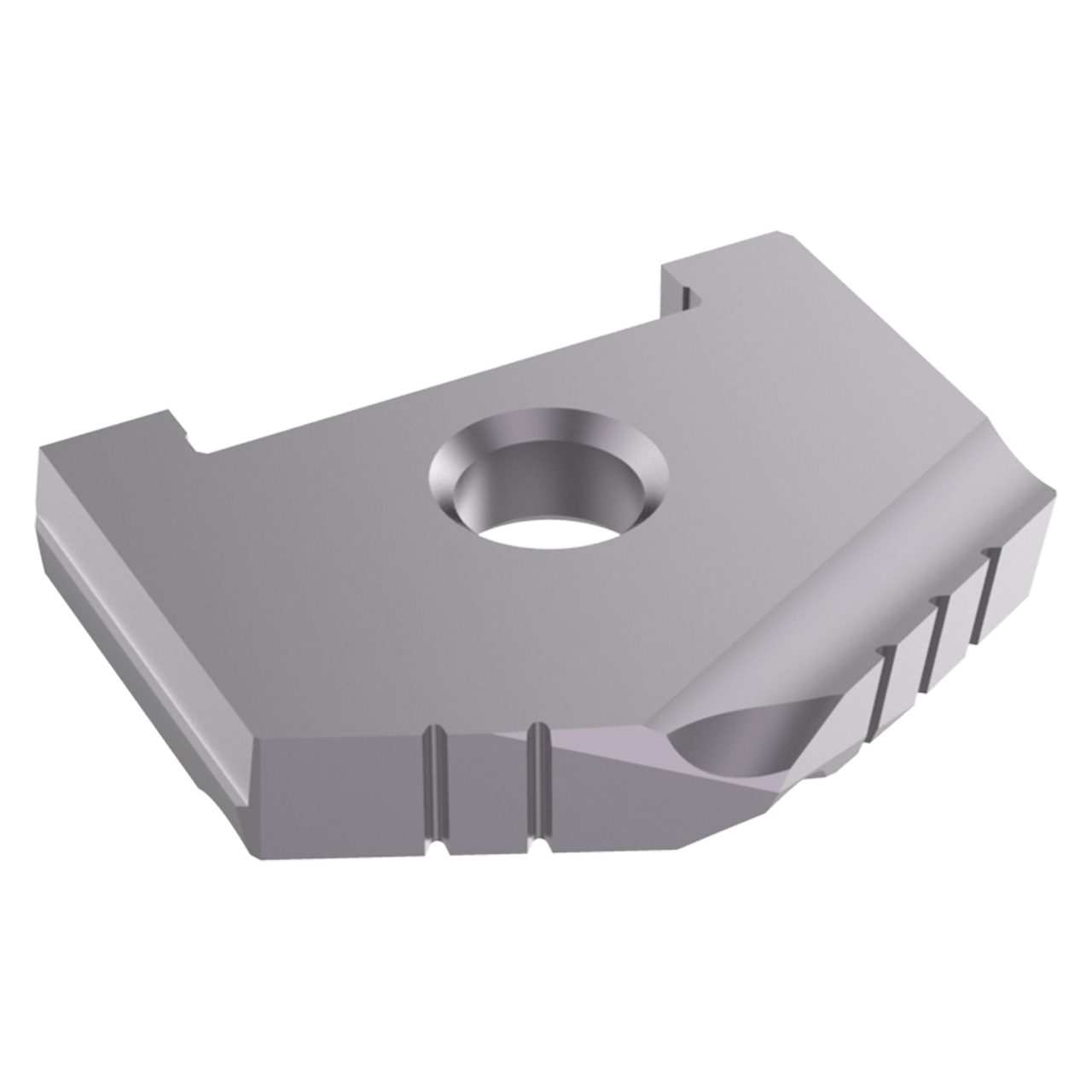 Allied Machine and Engineering 1021A-0109 | 1-9/32" Diameter x 3/16" Thickness TiAlN Coated A Series Spade Drill Insert