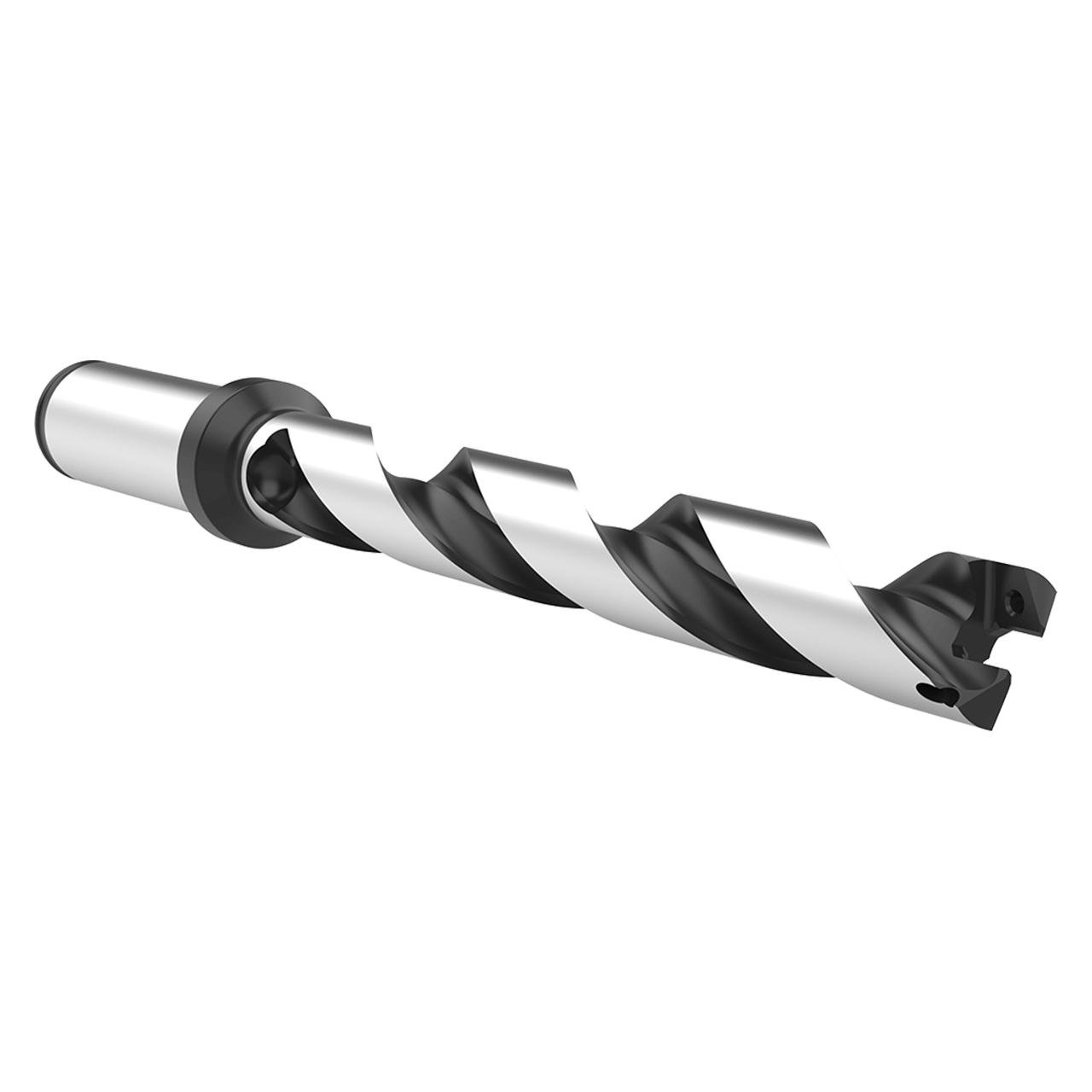 Allied Machine and Engineering 60717H-20CM | 17.00mm Diameter x 20.00mm Shank 17 Series Helical Flute Indexable Spade Drill