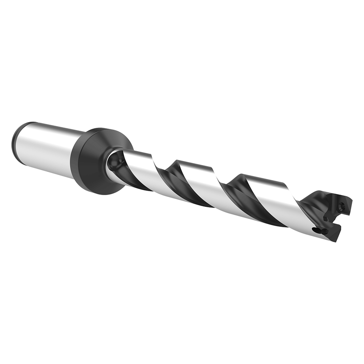 Allied Machine and Engineering 60711H-16CM | 11.00mm Diameter x 16.00mm Shank 11 Series Helical Flute Indexable Spade Drill