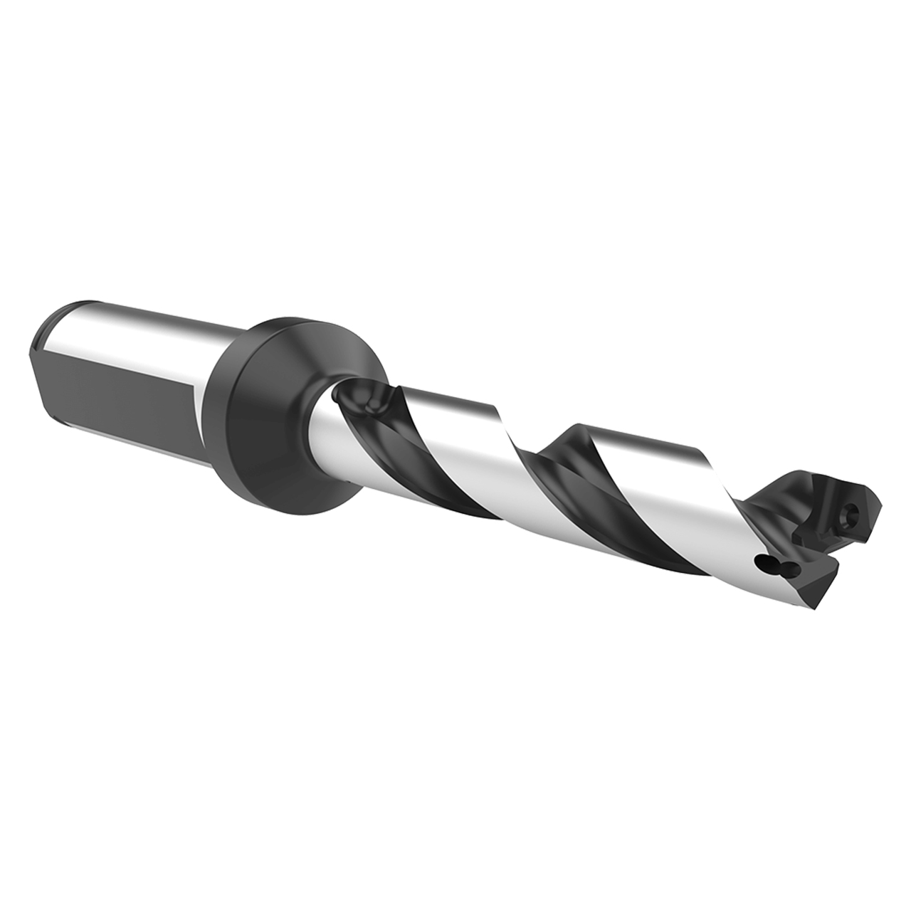 Allied Machine and Engineering 60511H-16FM | 11.00mm Diameter x 16.00mm Shank 11 Series Helical Flute Indexable Spade Drill