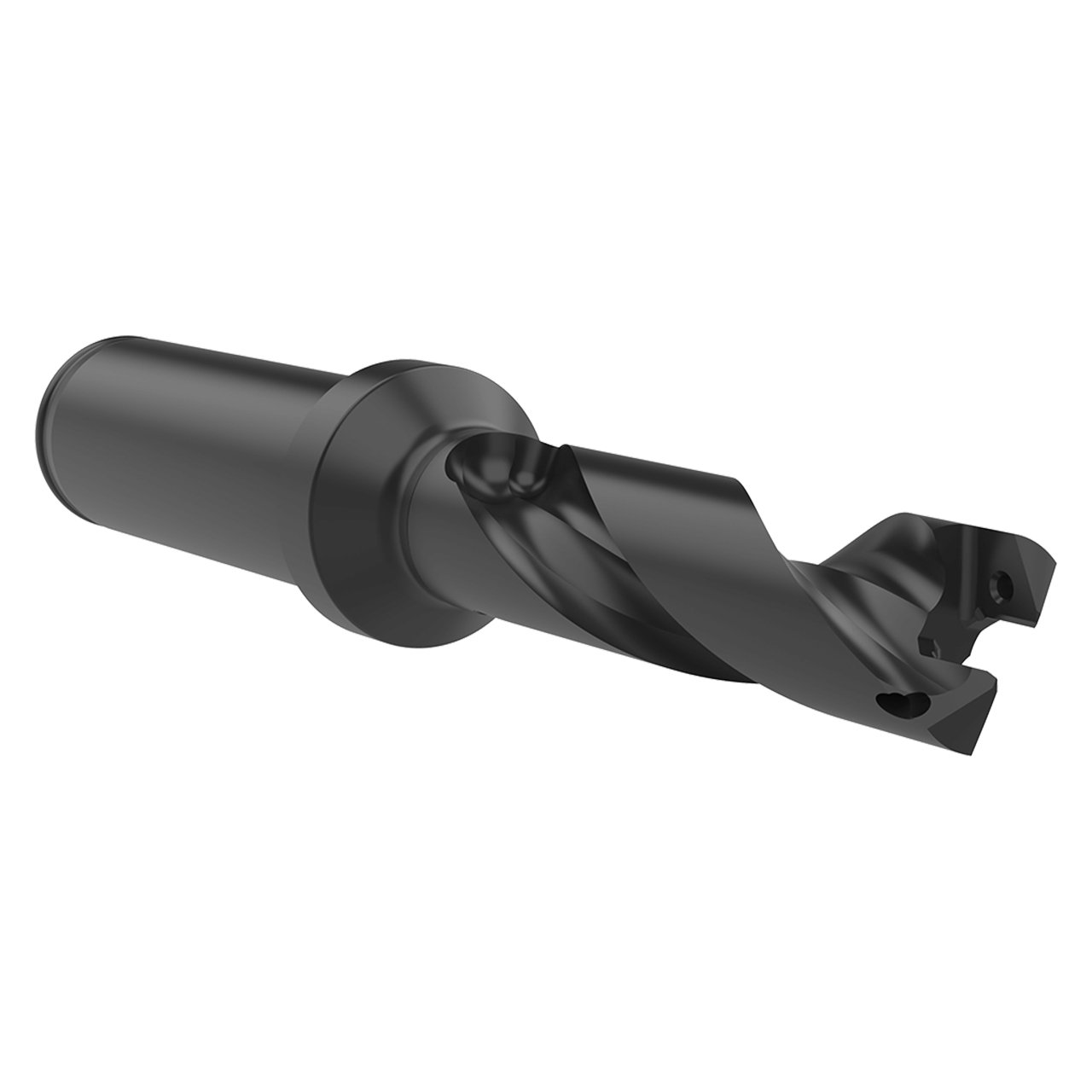 Allied Machine and Engineering 60315H-075C | 0.591" Diameter x 0.750" Shank 15 Series Helical Flute Indexable Spade Drill