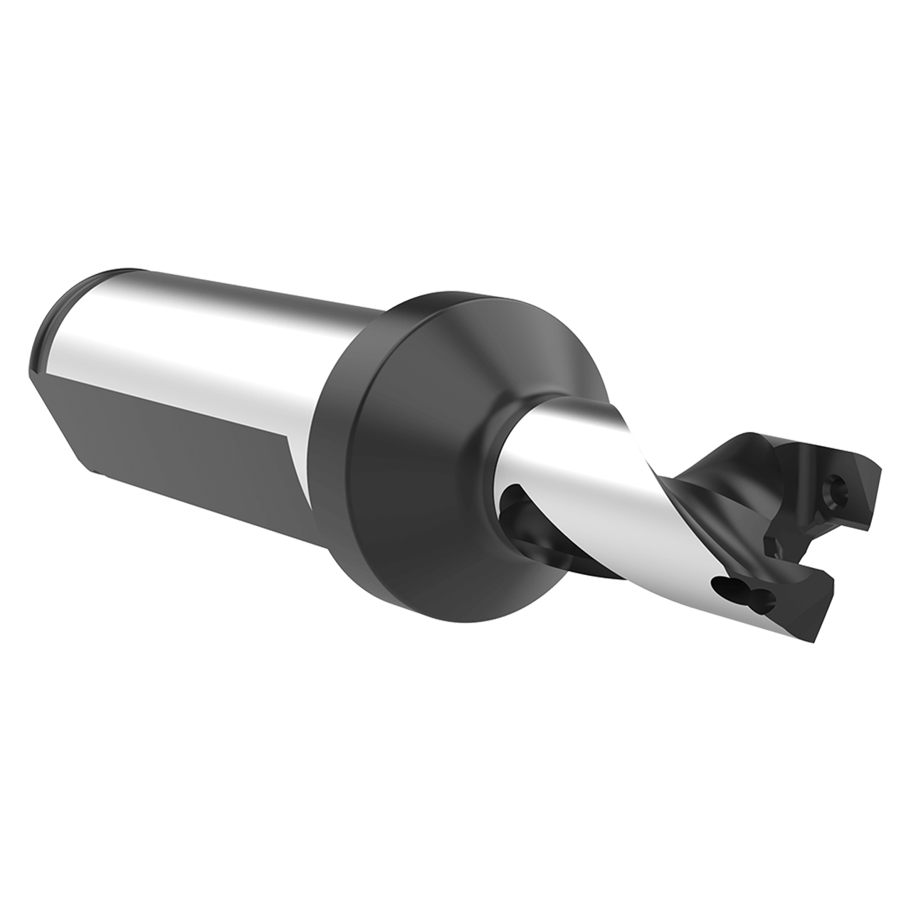 Allied Machine and Engineering 60112H-20FM | 12.00mm Diameter x 20.00mm Shank 12 Series Helical Flute Indexable Spade Drill