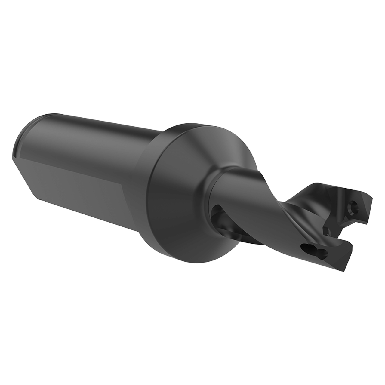 Allied Machine and Engineering 60112H-075F | 12.00mm Diameter x 19.05mm Shank 12 Series Helical Flute Indexable Spade Drill