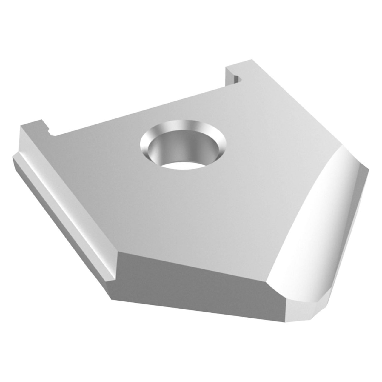 Allied Machine and Engineering 11244-0216 | 2-1/2" Diameter x 3/8" Thickness Uncoated D Series High Speed Steel Spade Drill Insert