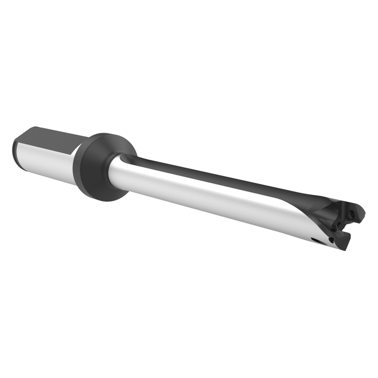 Allied Machine and Engineering HXT0713S-075F | 13.00mm Diameter x 3/4" Shank 7xD Flanged 13 Series Indexable Spade Drill