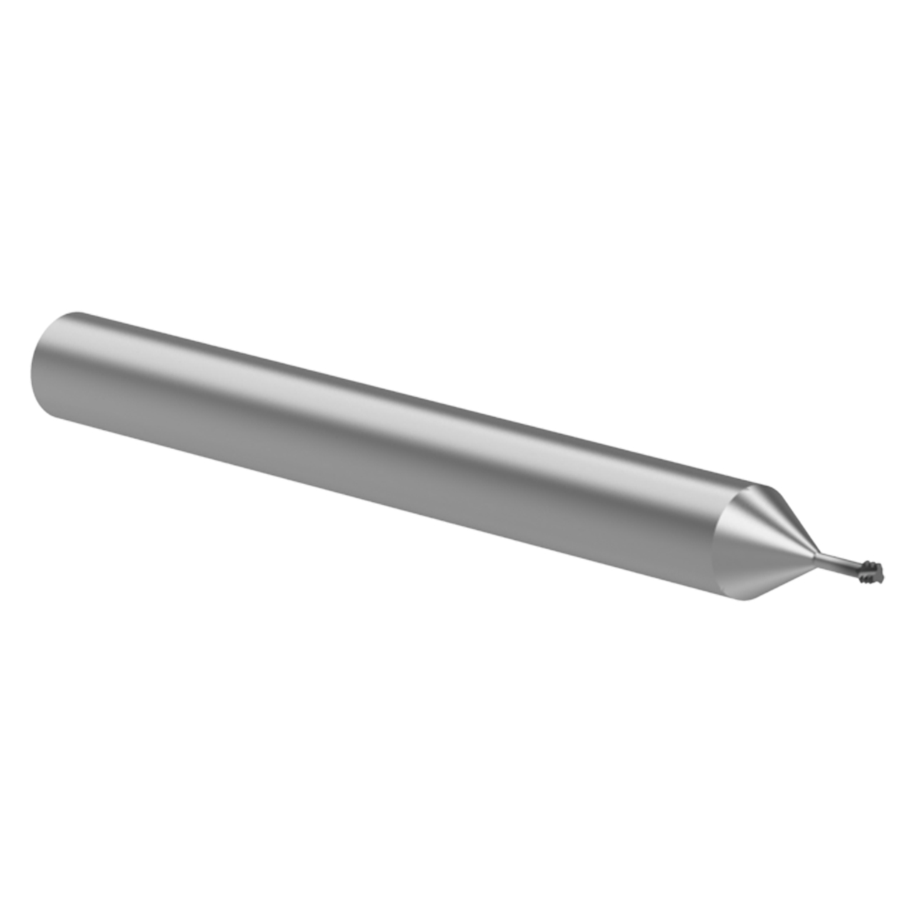 Allied Machine and Engineering TM18035-3T2X  | M1.8x0.35 ISO x  0.053" Diameter x 0.35 Pitch x 0.250" Shank x 2.500" OAL 3 Flute Carbide AM210 Coated Helical Flute Thread Mill