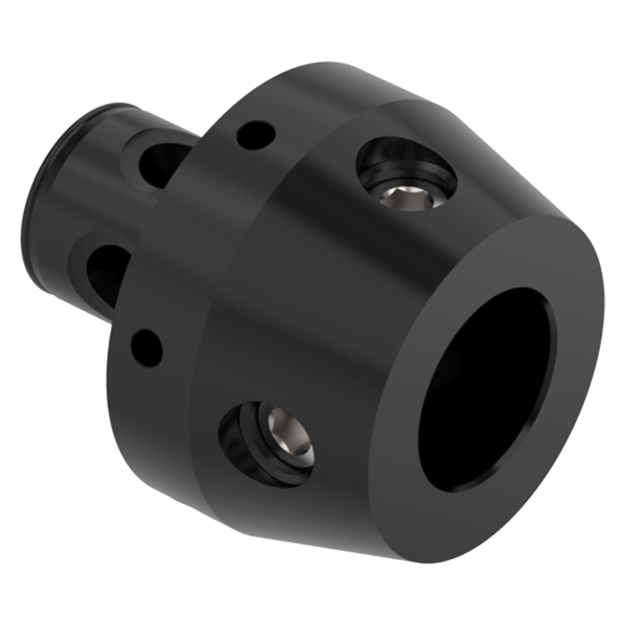 Allied Machine and Engineering 319012 | 63 Female Major x 80 Male Major x 1.969" OAL Aluminum Wohlhaupter Intermediate Module