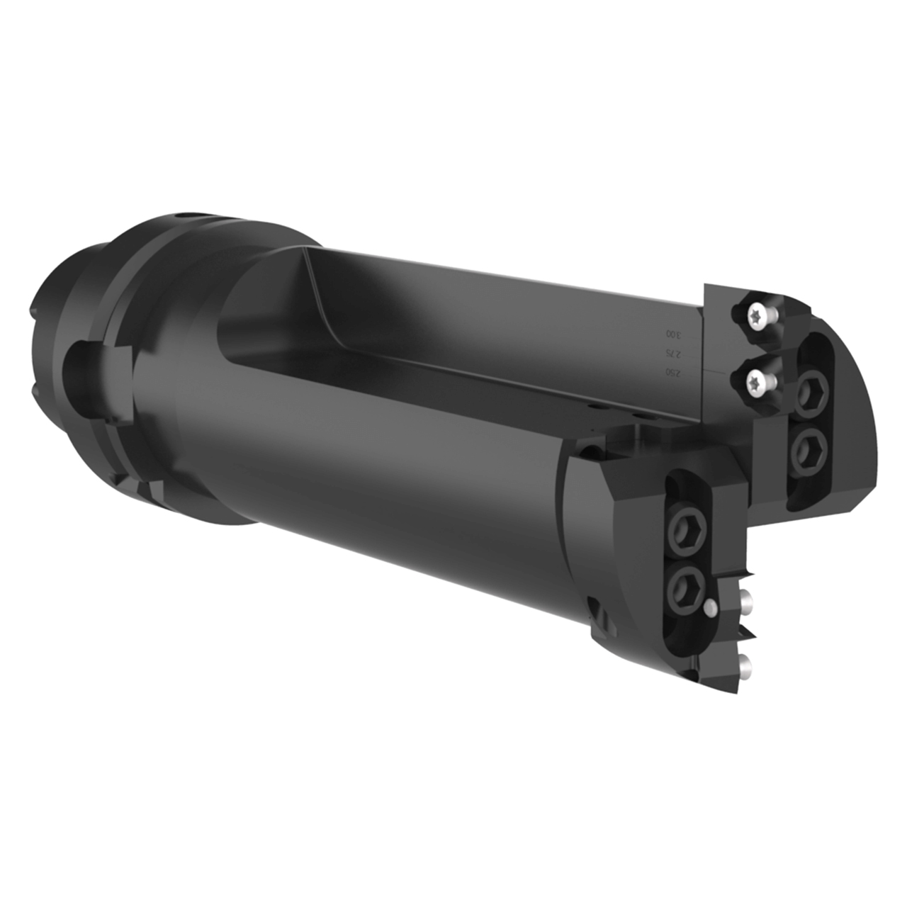 Allied Machine and Engineering OP2-1S-HSK63 | 3.000" Diameter x 4-43/64" Drill Depth HSK 63 OP2 Indexable Insert Drill