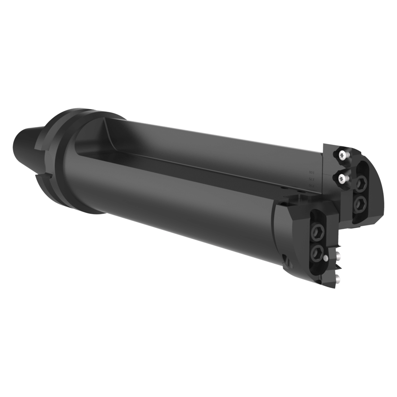 Allied Machine and Engineering OP2-1L-BT40 | 76.20mm Diameter x 194.70mm Drill Depth BT40 OP2 Indexable Insert Drill