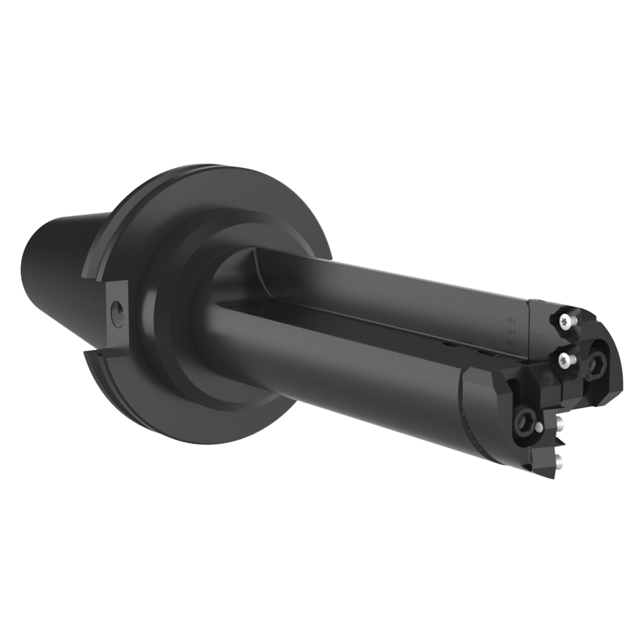 Allied Machine and Engineering OP1-1L-CV50 | 2.500" Diameter x 5-17/32" Drill Depth CV 50 OP1 Indexable Insert Drill