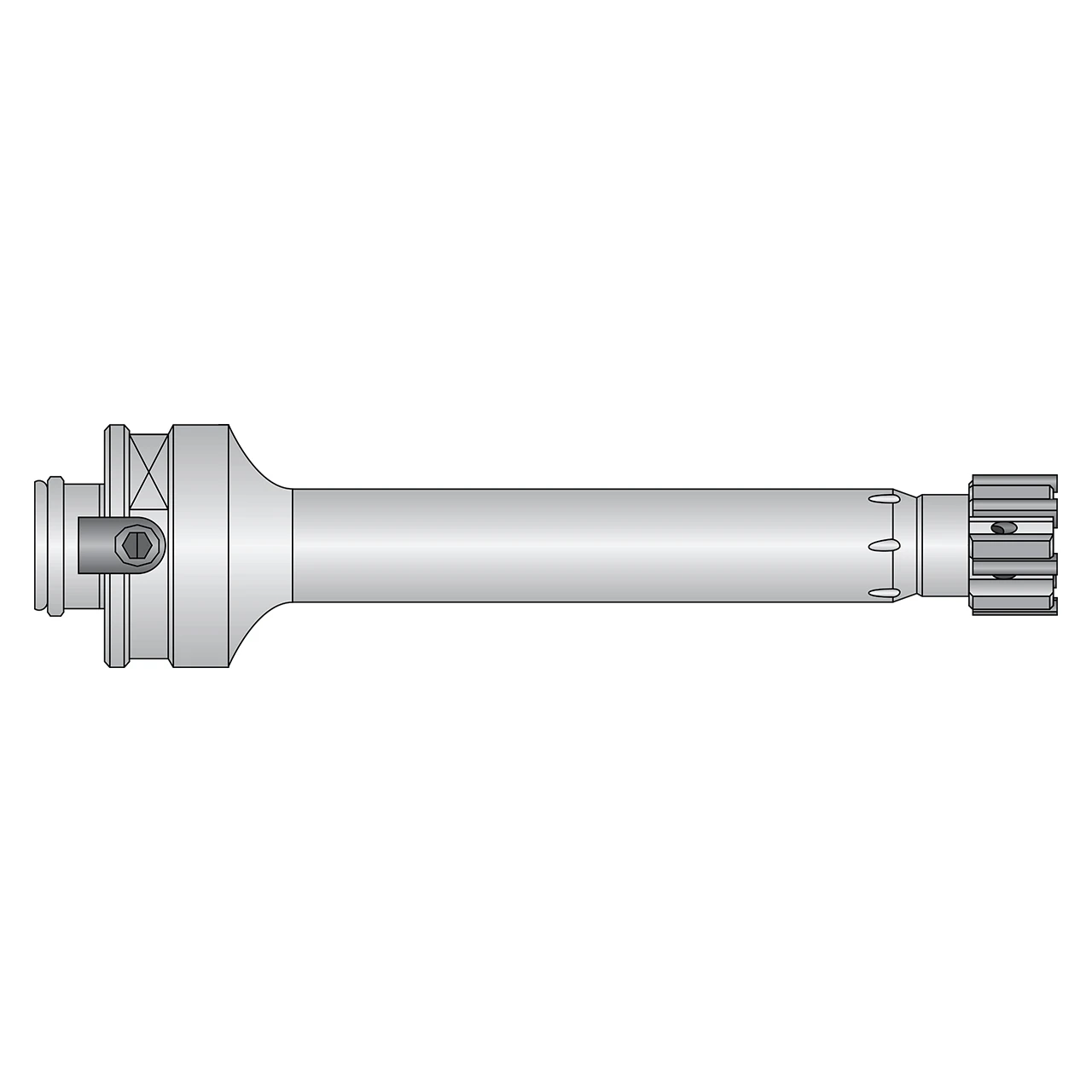 Allied Machine and Engineering 7000-MM-075 | 50.60mm Diameter 7000 Series Standard Modular Reamer Body