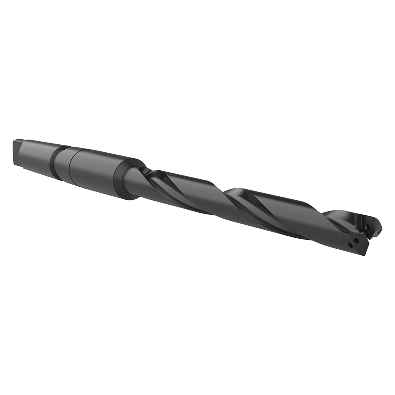 Allied Machine and Engineering 25005H-003IS044 | 11/16" Diameter x #3 MT Shank x 13-5/64" OAL 0.5 Series Extended Indexable Spade Drill