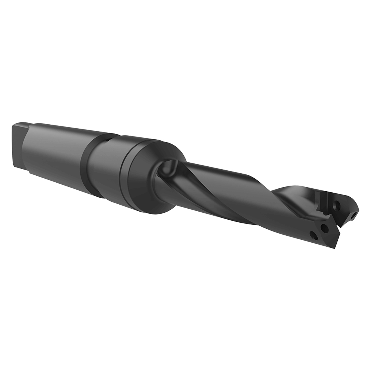 Allied Machine and Engineering 24000H-003IS036 | 35/64" Diameter x #3 MT Shank x 7-3/16" OAL 0 Series Standard Indexable Spade Drill