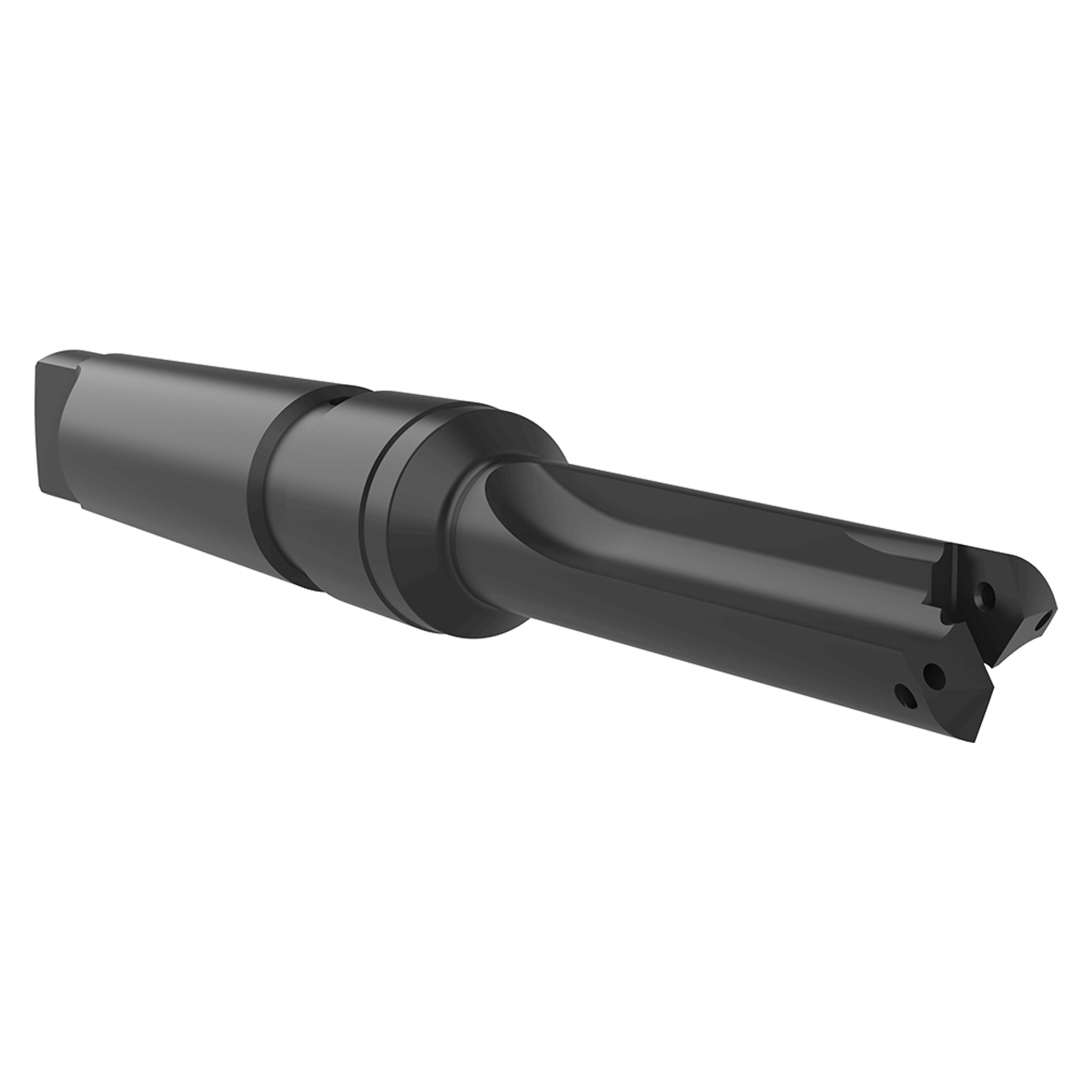 Allied Machine and Engineering 22010S-004IS052 | 13/16" Diameter x #4 MT Shank x 8-3/4" OAL 1 Series Short Indexable Spade Drill