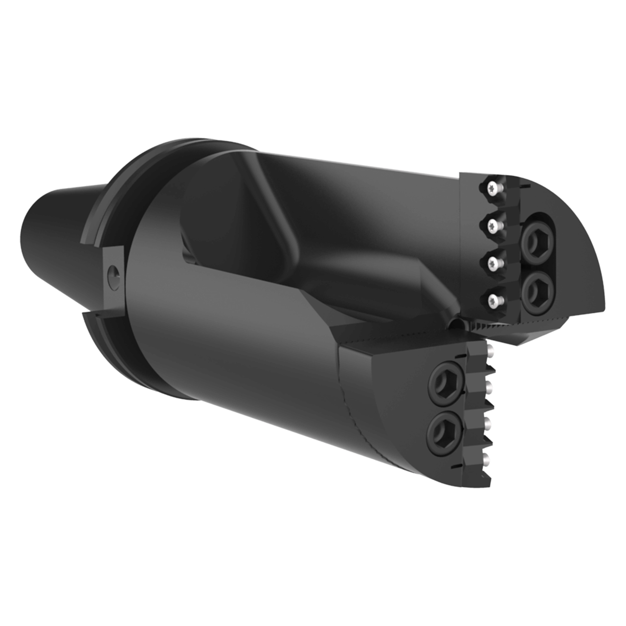 Allied Machine and Engineering R58X10-CV50 | 3-7/8" Depth x 4.000" Diameter x 1.0XD Length R58 Series Indexable Insert Drill