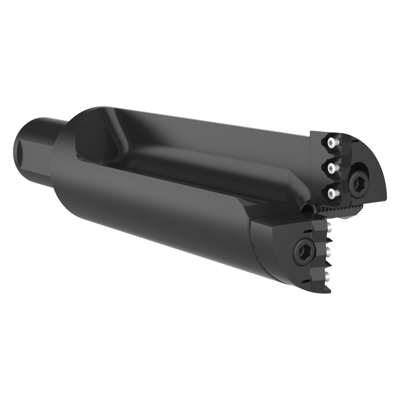Allied Machine and Engineering R44X22-40M | 157.60mm Depth x 71.10mm Diameter x 40.00mm Shank x 2.2XD Length R44 Series Indexable Insert Drill