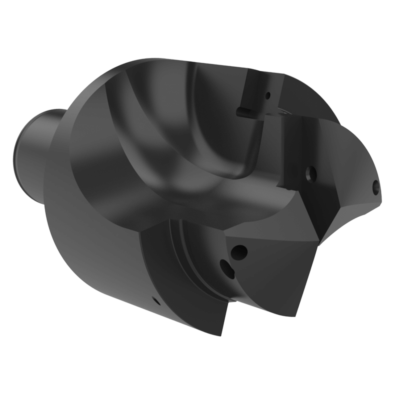 Allied Machine and Engineering X1926-324-150F | -32 Size x 2.421" Diameter x 1.5" Shank x 6.75" OAL 4 Series Indexable Porting Tool
