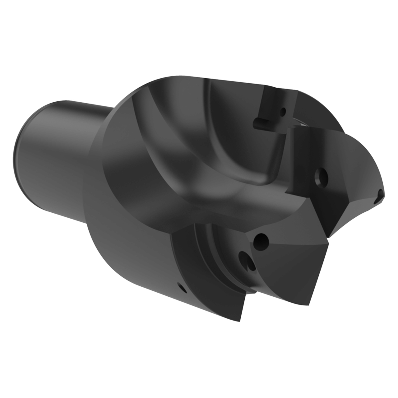 Allied Machine and Engineering J1926-243-32FM | -24 Size x 1.791" Diameter x 1.26" Shank x 5.64" OAL 3 Series Indexable Porting Tool