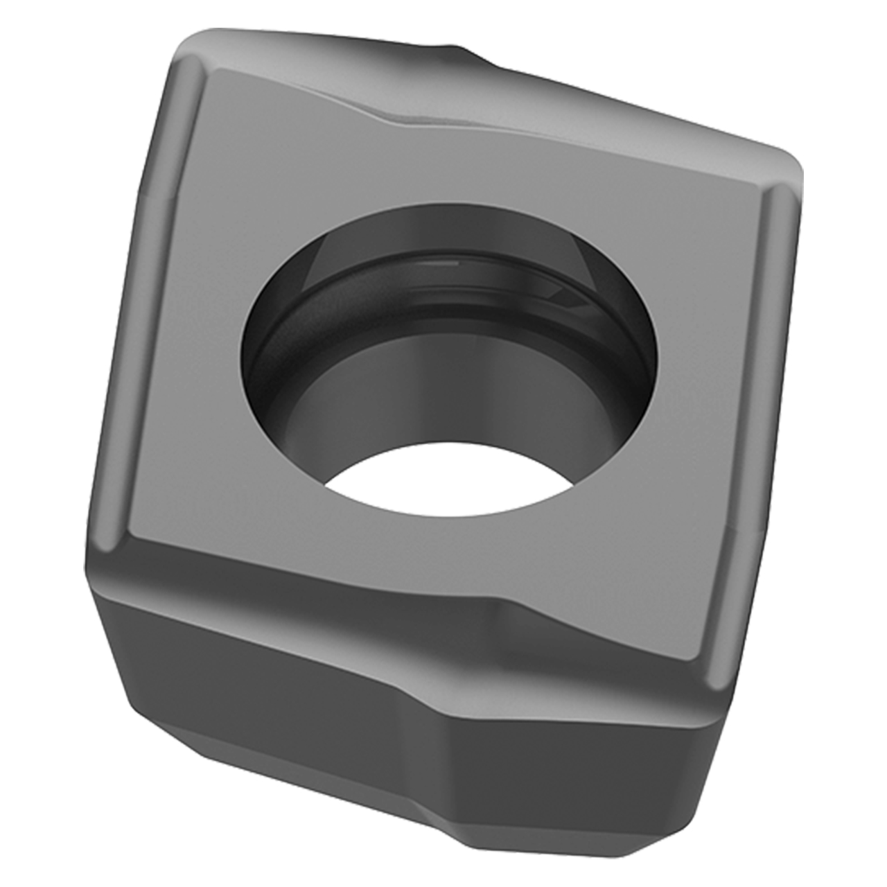Allied Machine and Engineering 4T-030203P-H | 0.531" Diameter x 0.091" Thickness x 0.012" Radius AM480 Coated Carbide 03 Series Indexable Drill Insert