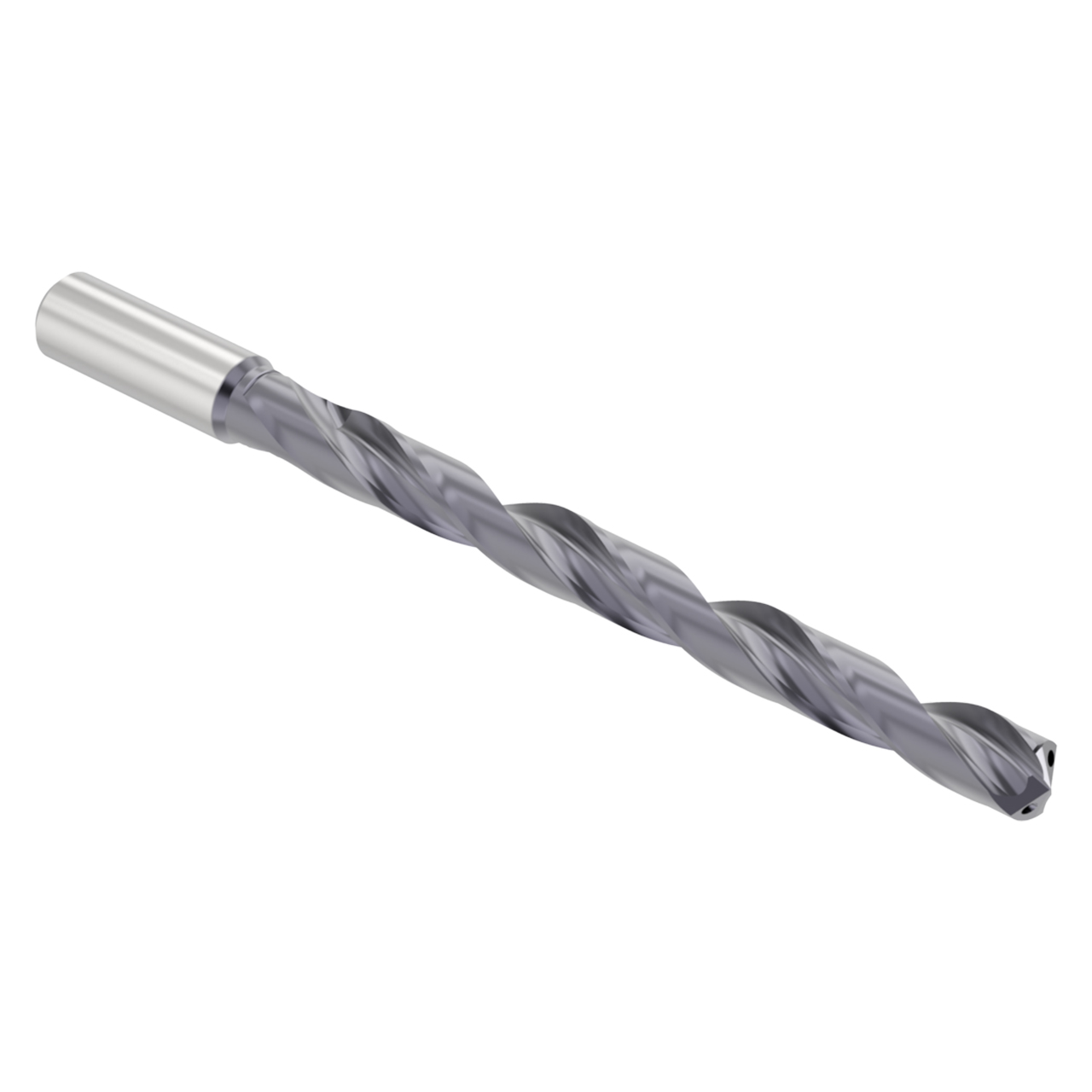 Allied Machine and Engineering 390M18000A21M | 18.00mm Diameter x 18.00mm Shank x 237.30mm OAL Multi-Layer TiAlN Coated Taper Length Drill Bit