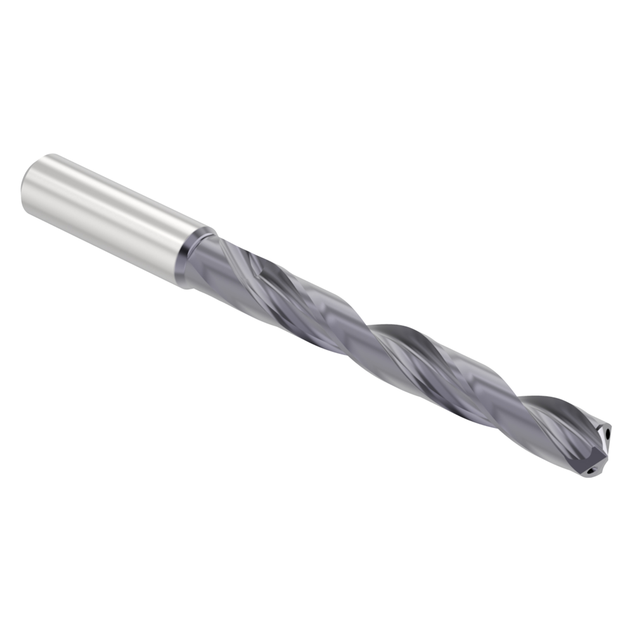 Allied Machine and Engineering 360M12950A21M | 12.95mm Diameter x 14.00mm Shank x 150.50mm OAL Multi-Layer TiAlN Coated Jobber Length Drill Bit