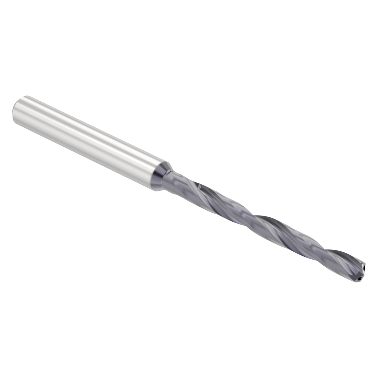 Allied Machine and Engineering 360E01875A21M | 0.188" Diameter x 3.270" OAL Multi-Layer TiAlN Coated Jobber Length Drill Bit