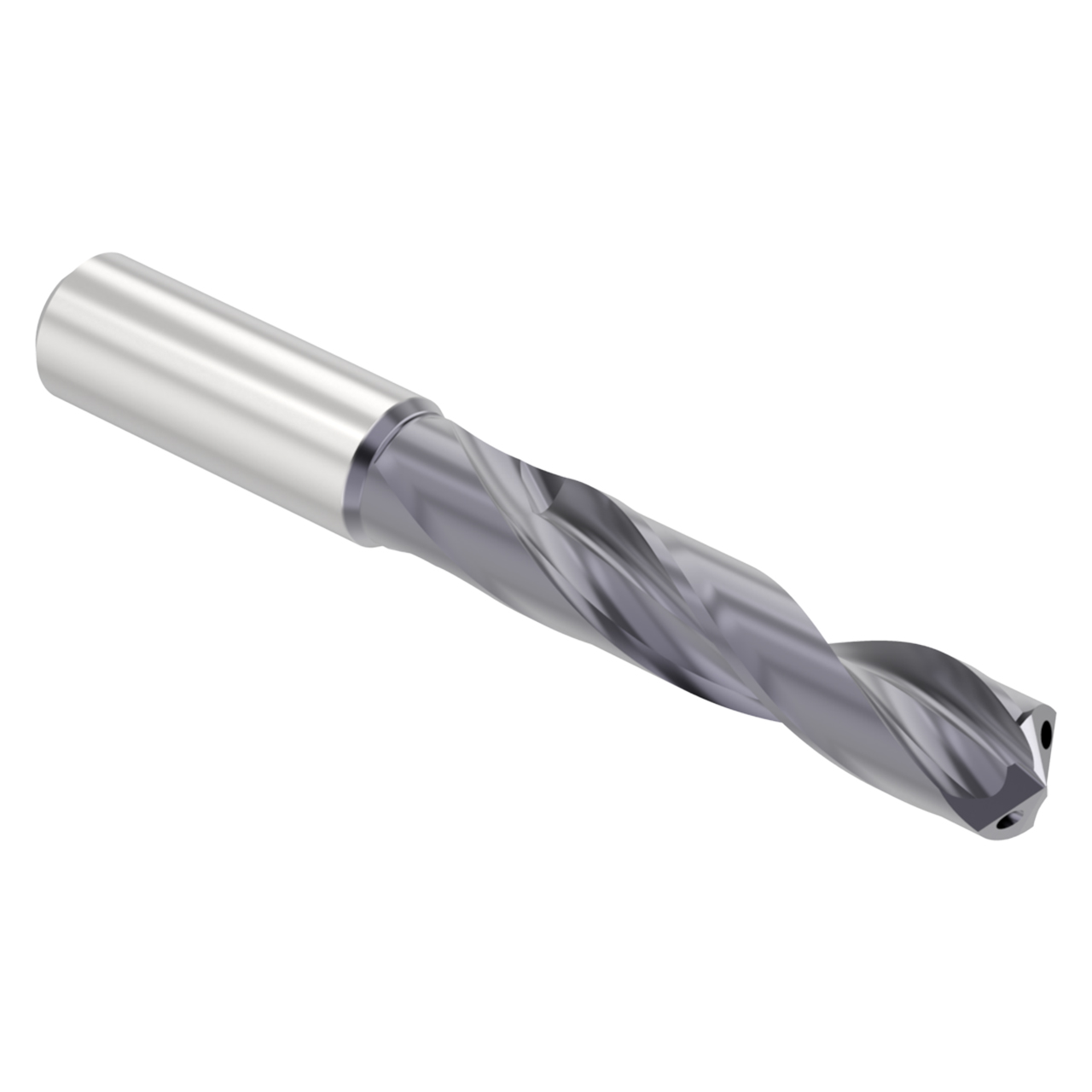 Allied Machine and Engineering 335M17000A21M | 17.00mm Diameter x 18.00mm Shank x 138.20mm OAL Multi-Layer TiAlN Coated Screw Machine Length Drill Bit