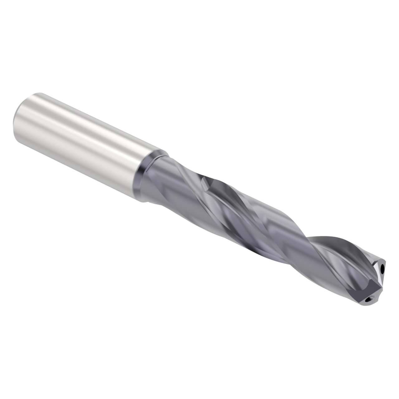 Allied Machine and Engineering 335E05625A21M | 0.563" Diameter x 5.070" OAL Carbide Multi-Layer TiAlN Coated Screw Machine Length Drill Bit