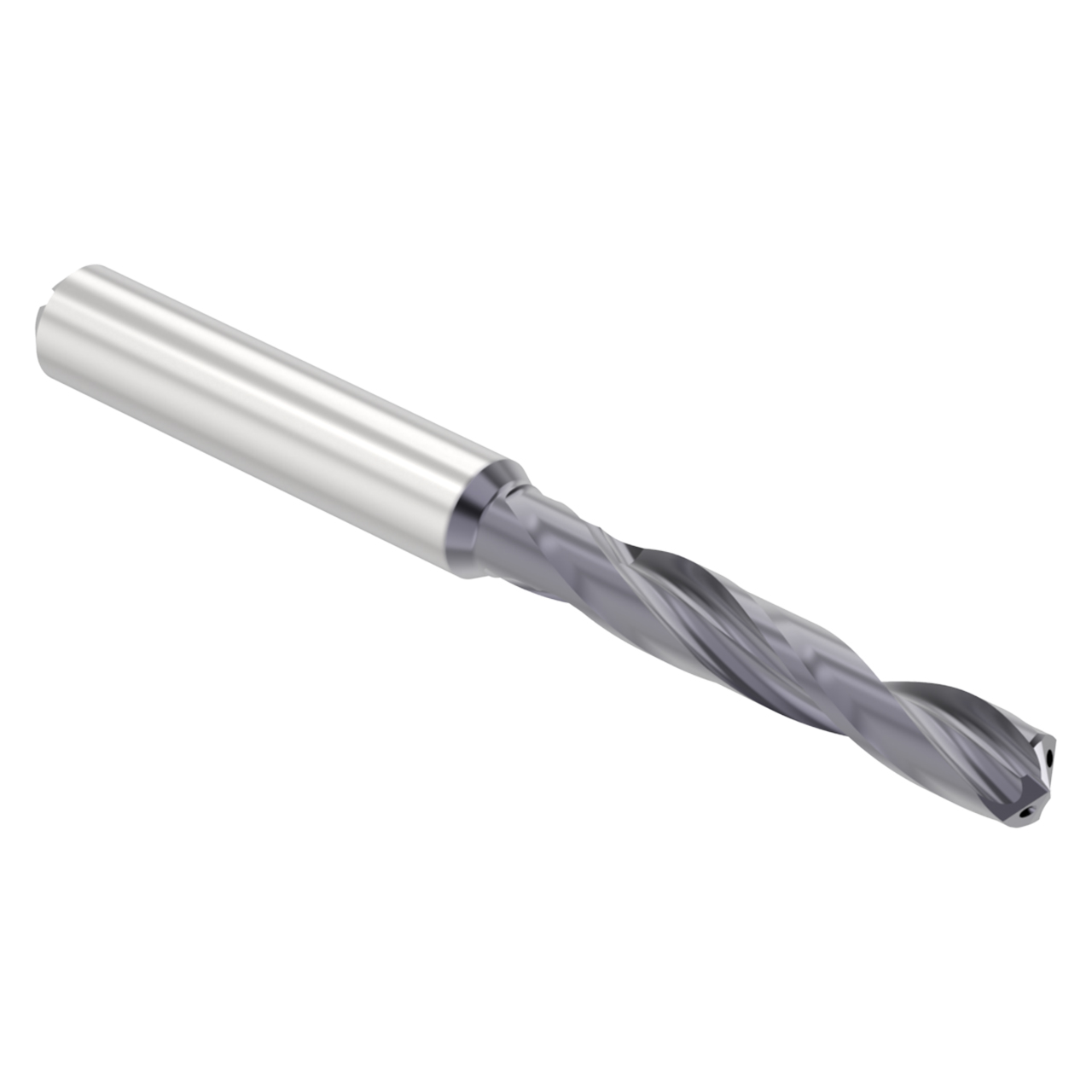 Allied Machine and Engineering 335E02656A21M | 0.266" Diameter x 3.130" OAL Multi-Layer TiAlN Coated Jobber Length Drill Bit