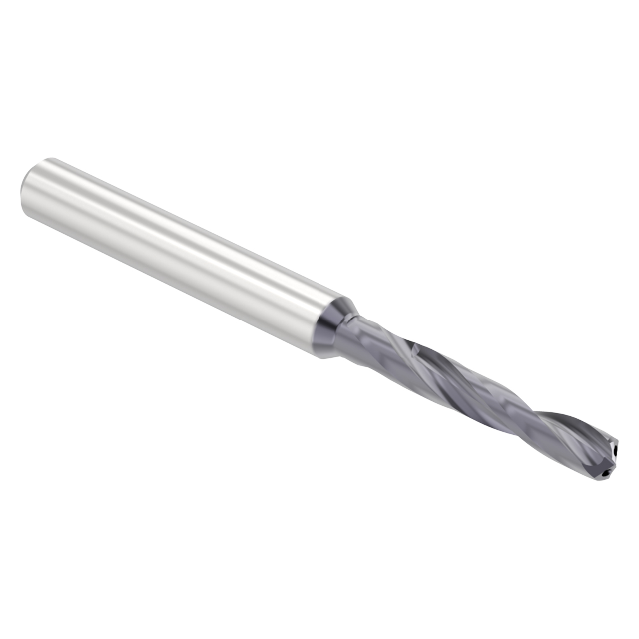 Allied Machine and Engineering 335E02031A21M | 0.203" Diameter x 2.640" OAL Carbide Multi-Layer TiAlN Coated Screw Machine Length Drill Bit