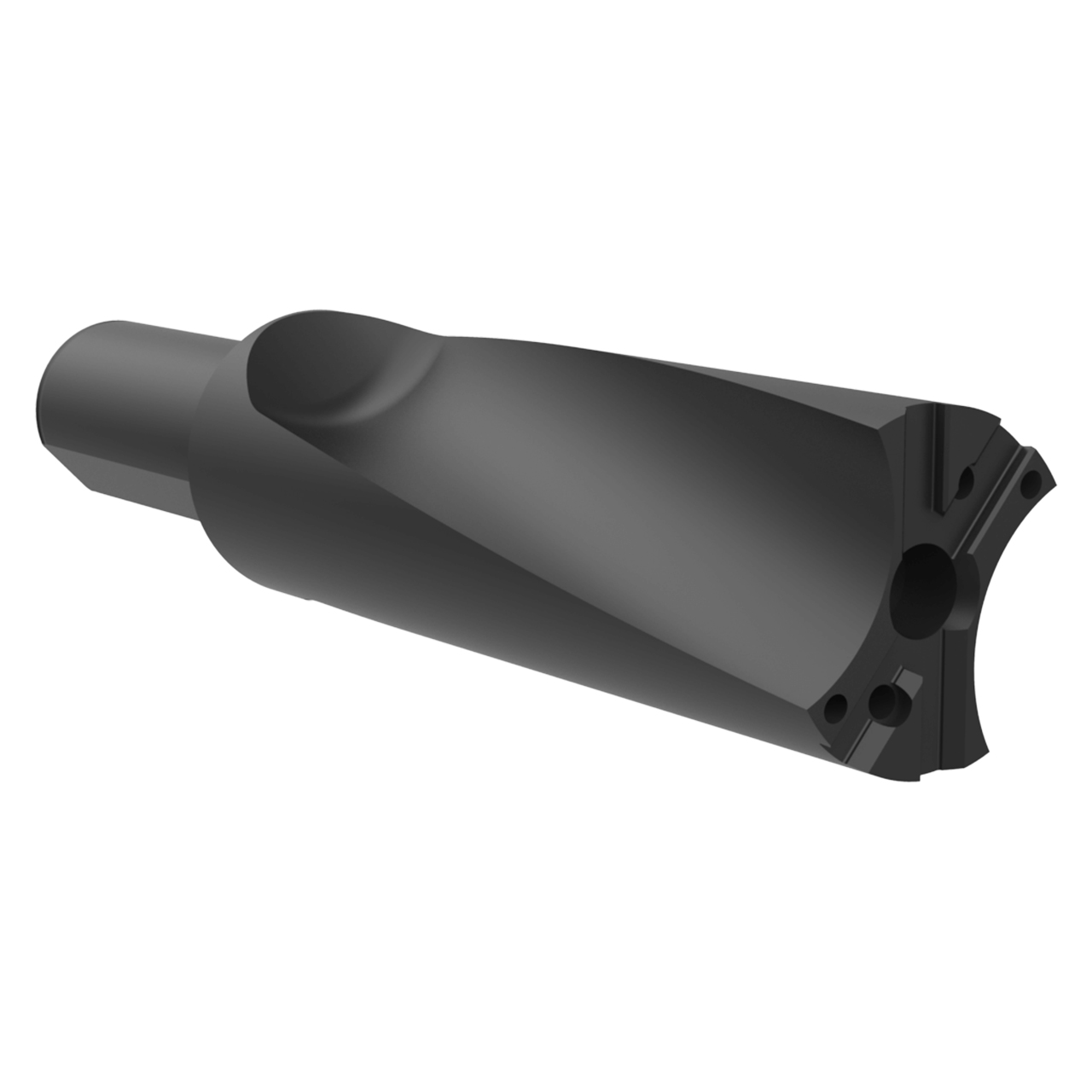 Allied Machine and Engineering W7603H-200F | 3.267" Diameter x 2.000" Shank x 9.500" Drill Depth 76 Series Flanged Indexable Drill Body