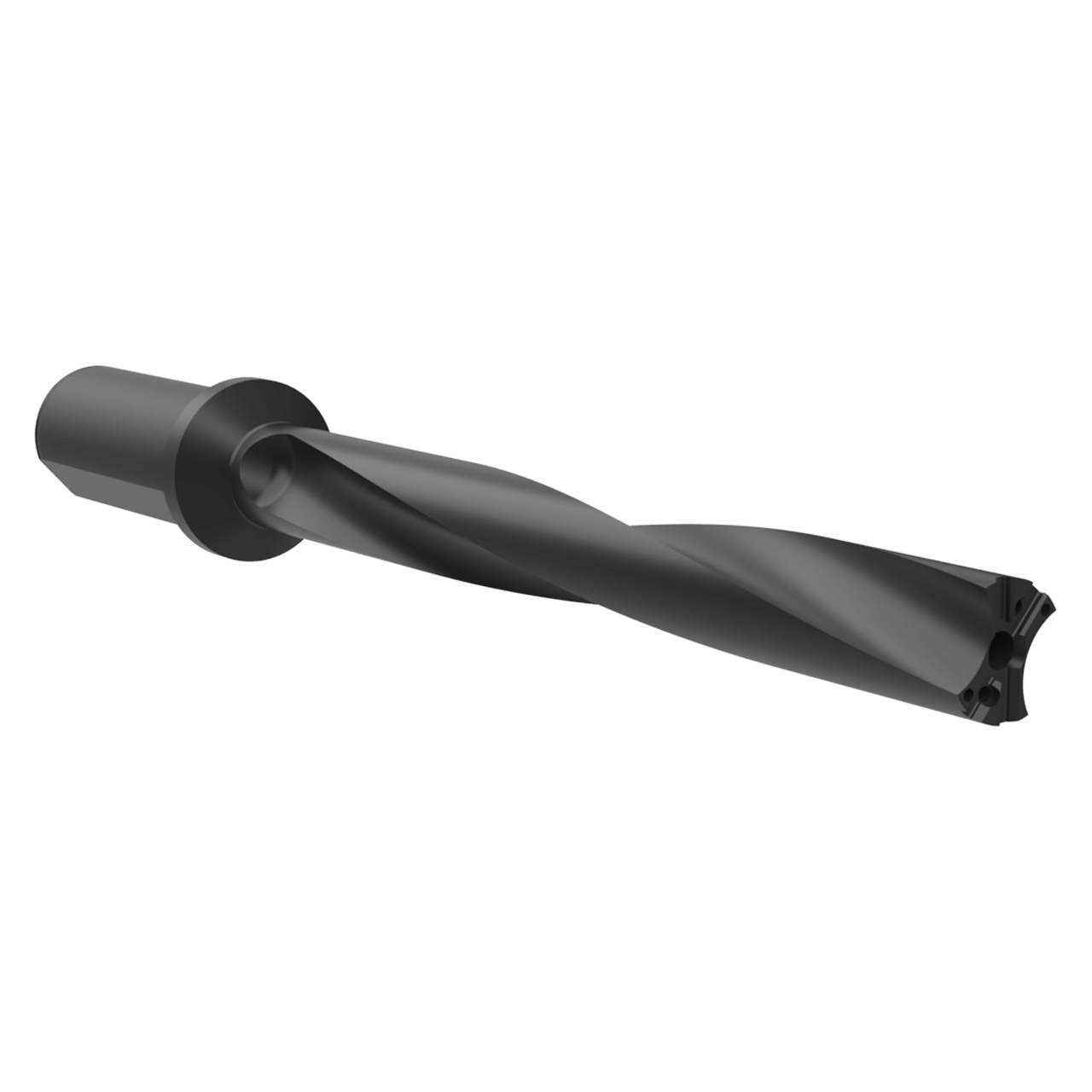 Allied Machine and Engineering W3808H-200F | 1.732" Diameter x 2.000" Shank x 13.88" Drill Depth 38 Series Flanged Indexable Drill Body