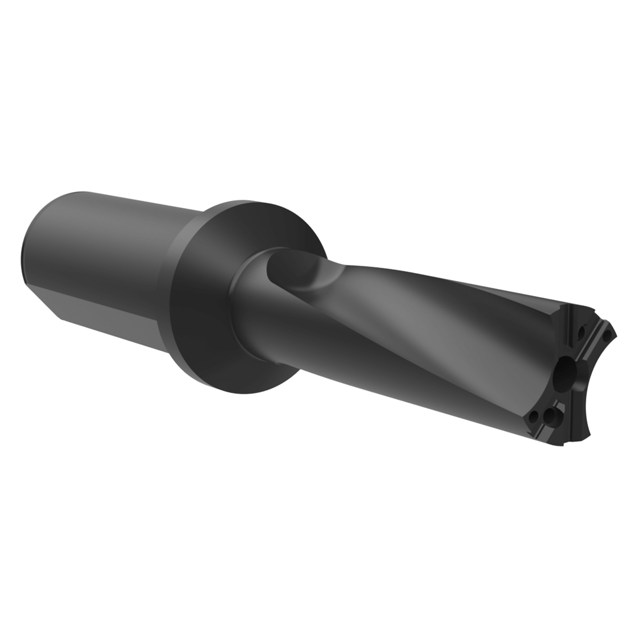 Allied Machine and Engineering W3803H-200F | 1.732" Diameter x 2.000" Shank x 5.130" Drill Depth 38 Series Flanged Indexable Drill Body