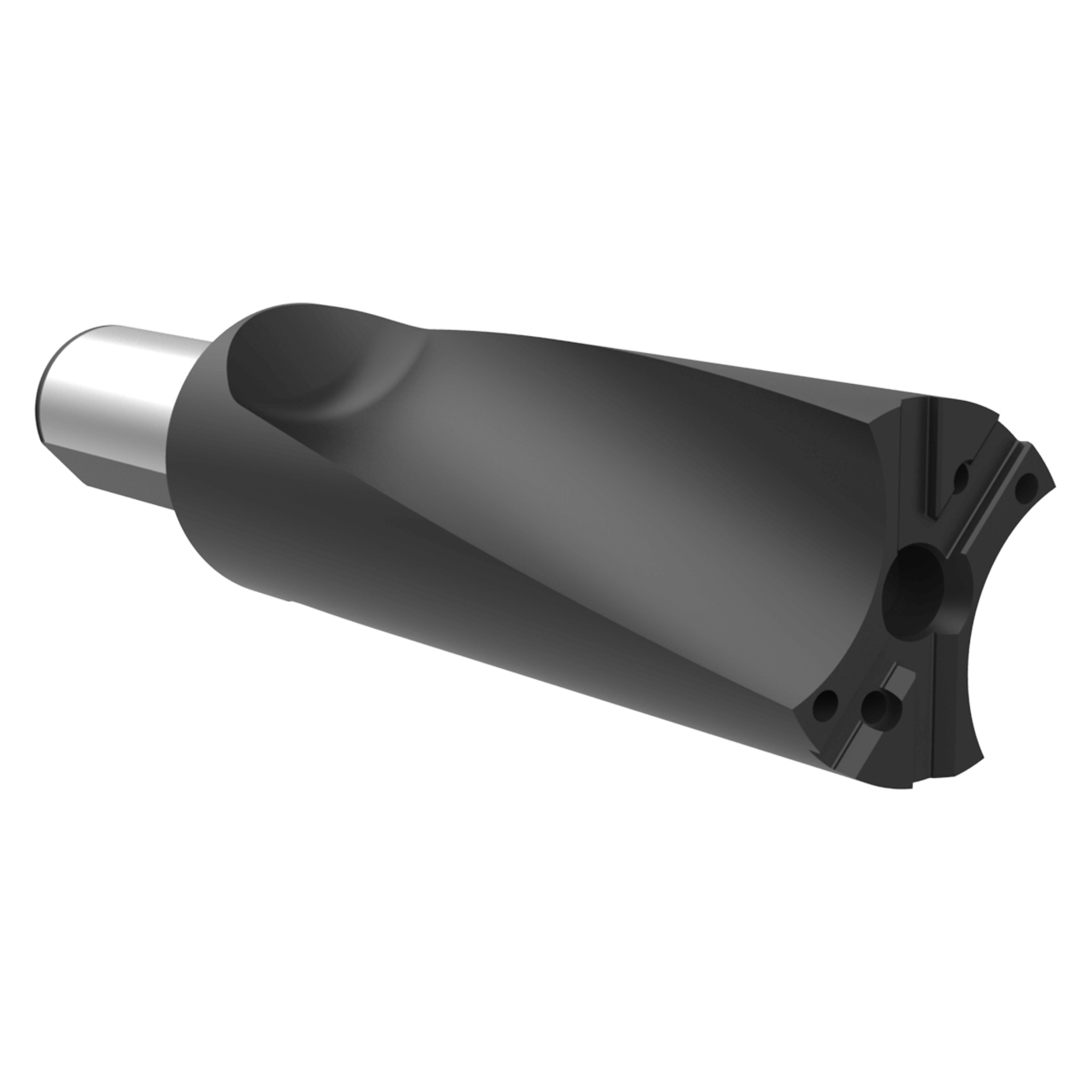 Allied Machine and Engineering W8303H-50FM | 88.99mm Diameter x 50.00mm Shank x 257.80mm Drill Depth 83 Series Flanged Indexable Drill Body