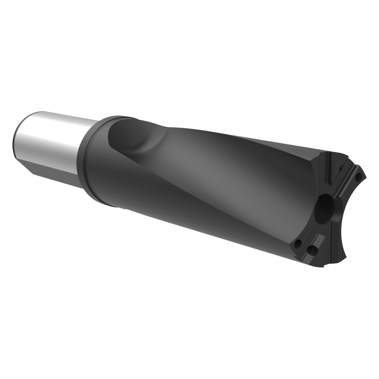 Allied Machine and Engineering W6303H-50FM | 69.99mm Diameter x 50.00mm Shank x 200.80mm Drill Depth 63 Series Flanged Indexable Drill Body