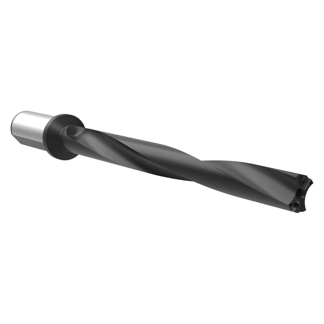 Allied Machine and Engineering W3810H-50FM | 43.99mm Diameter x 50.00mm Shank x 439.90mm Drill Depth 38 Series Flanged Indexable Drill Body