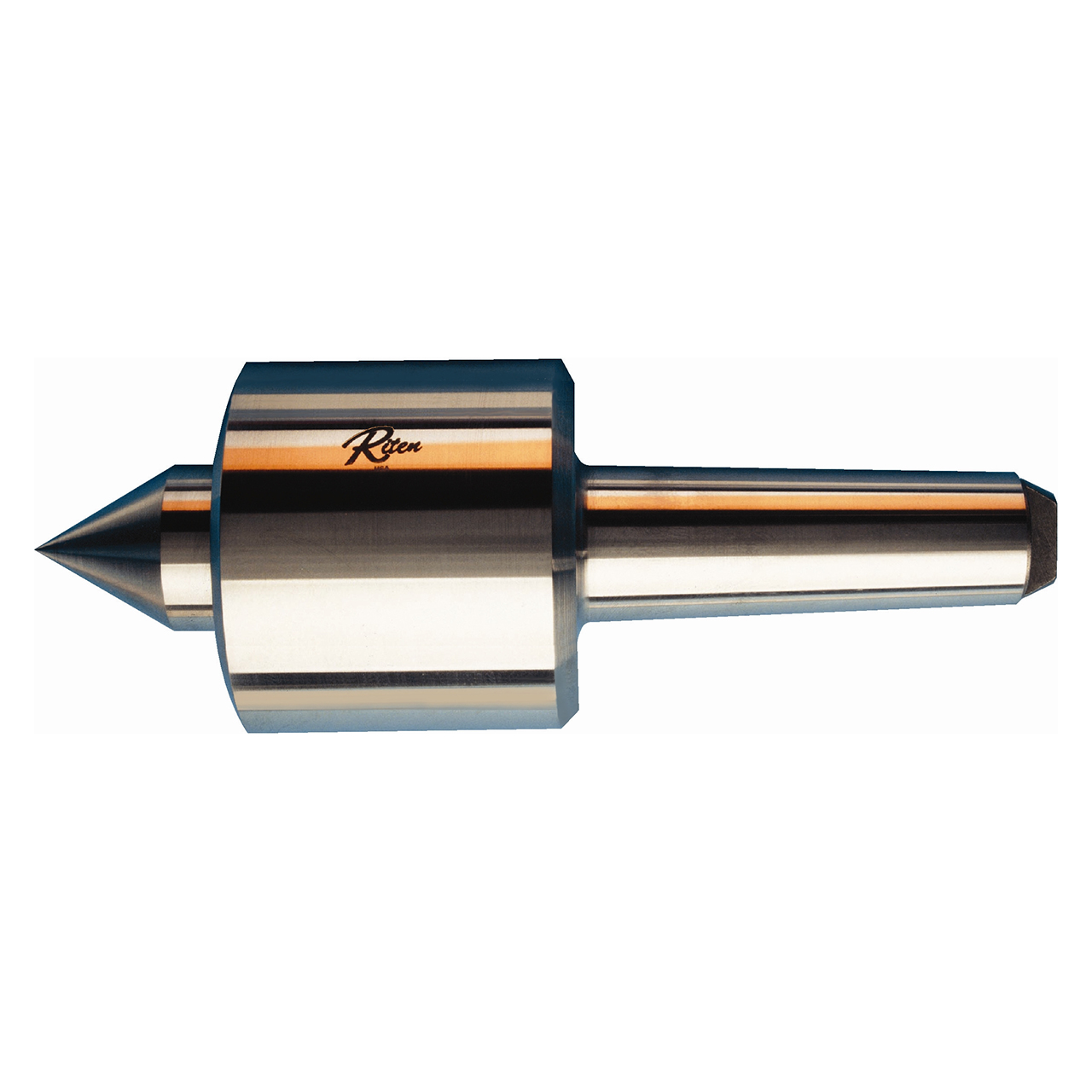 Riten 34105 | 5 Morse Taper 1.875" Diameter x 2.250" Length ± 0.0001 Accuracy Live Center