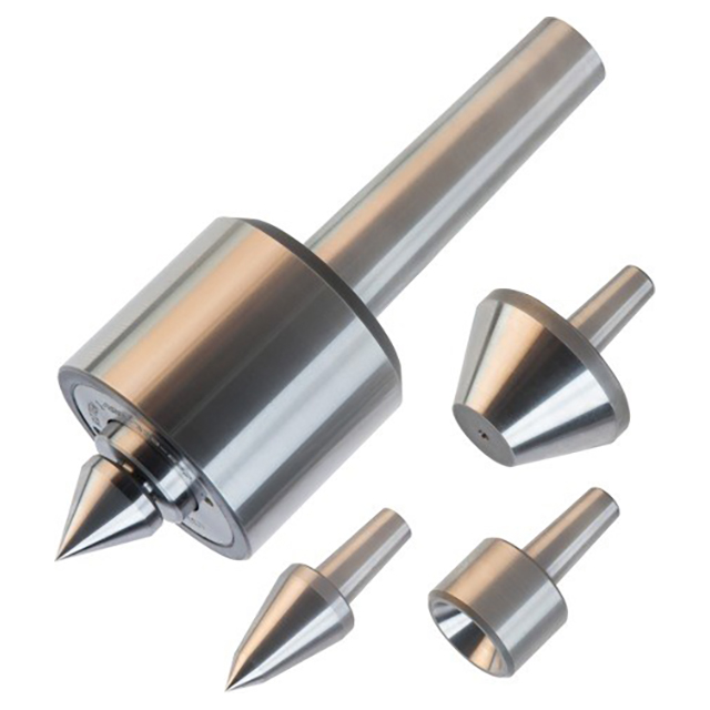 Riten 49103 | 3 Morse Taper 2.125" Diameter x 2.000" Length ± 0.00025 Accuracy Quick Point Live Center