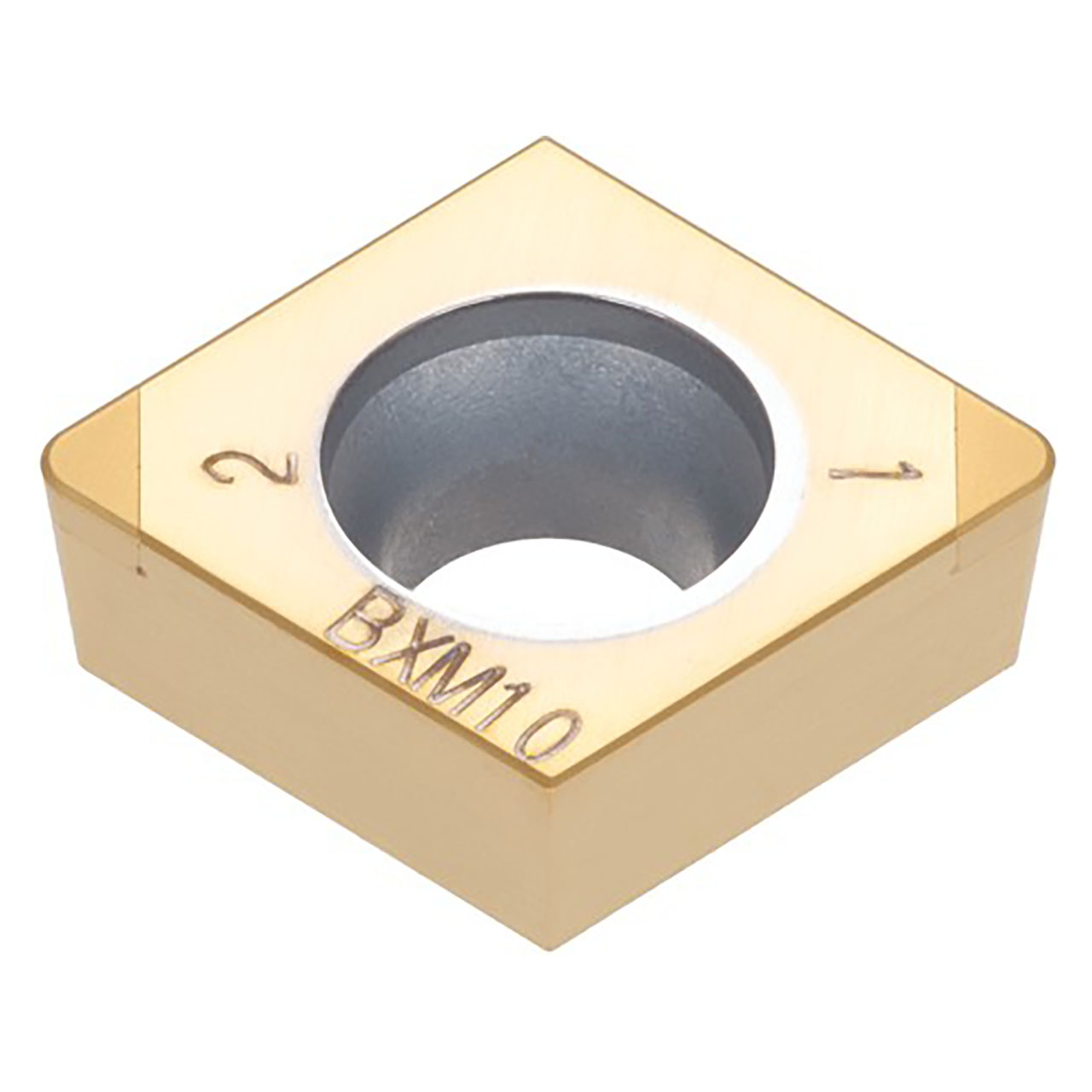 Tungaloy 6791085 | 2QP-CCGW 21.50.5-L BXA20 1/4" Circle Diameter x 0.094" Thickness x 0.008" Radius Polycrystalline Cubic Boron Nitride Indexable Turning Insert