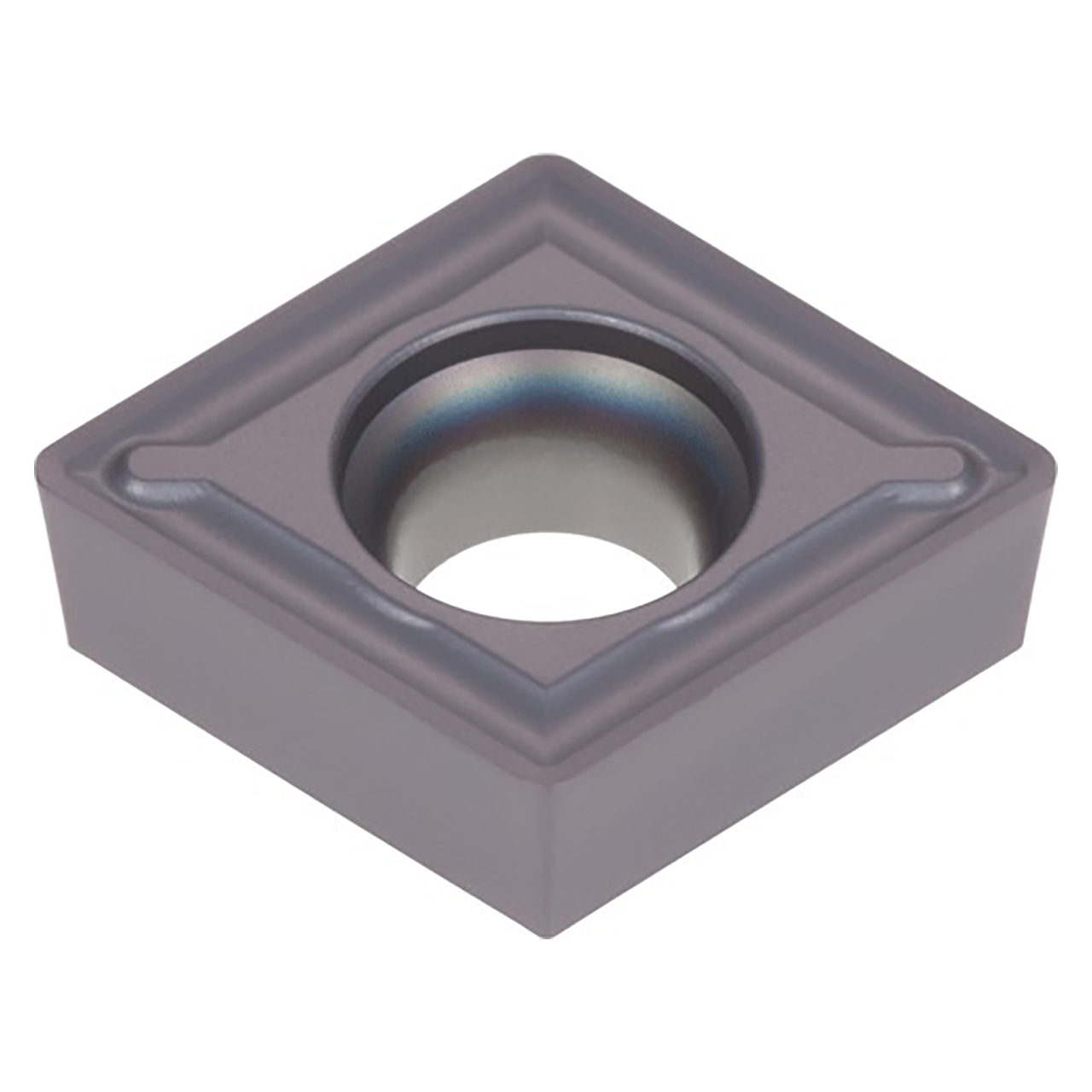 Tungaloy 6772434 | CCMT 32.51-24 T9215 3/8" Circle Diameter x 0.156" Thickness x 0.016" Radius TiCN+Al2O3+TiN Coated Carbide Indexable Turning Insert