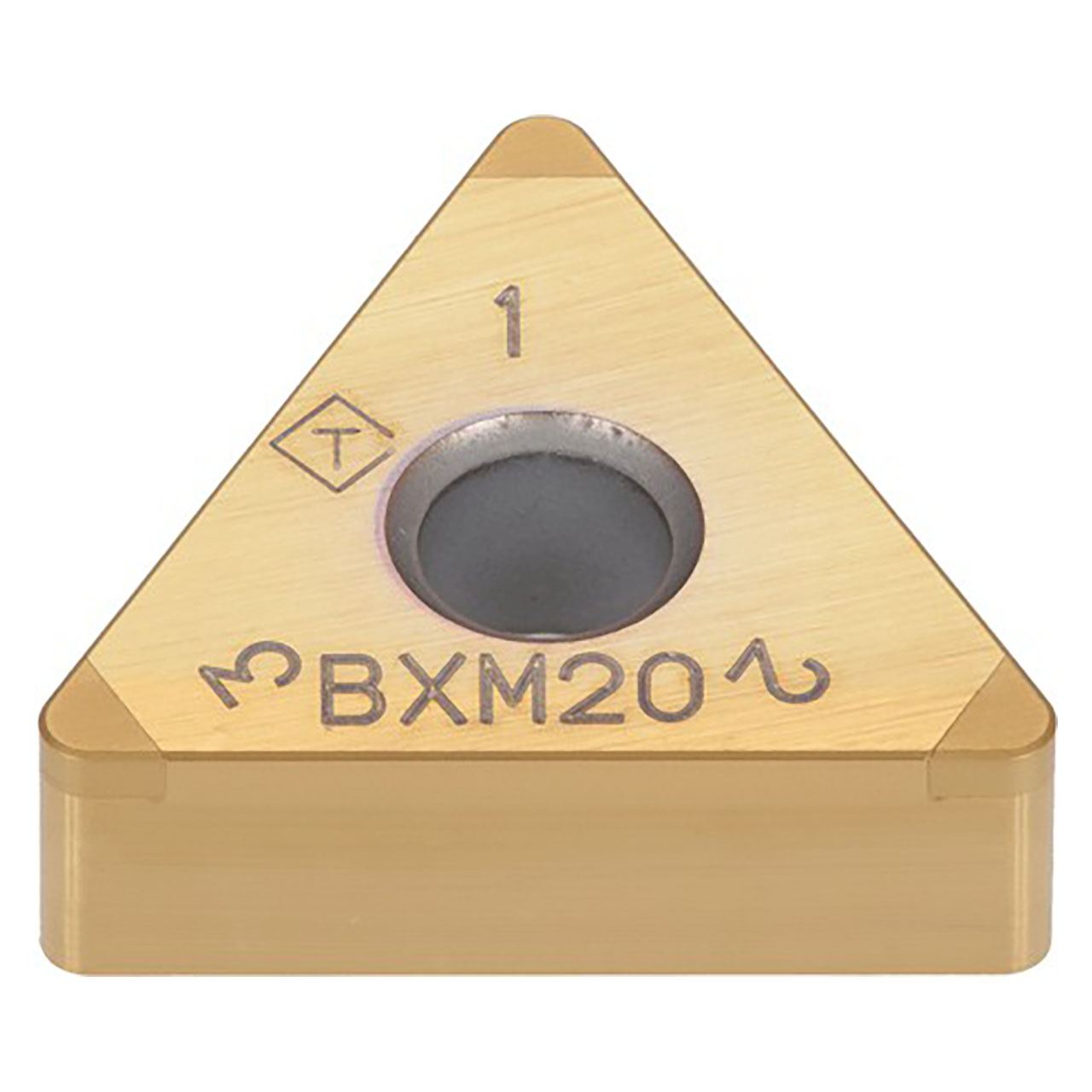 Tungaloy 6804597 | 3QP-TNGA 331 BXM20 3/8" Circle Diameter x 0.187" Thickness x 0.016" Radius TiCN Coated Polycrystalline Cubic Boron Nitride Indexable Turning Insert