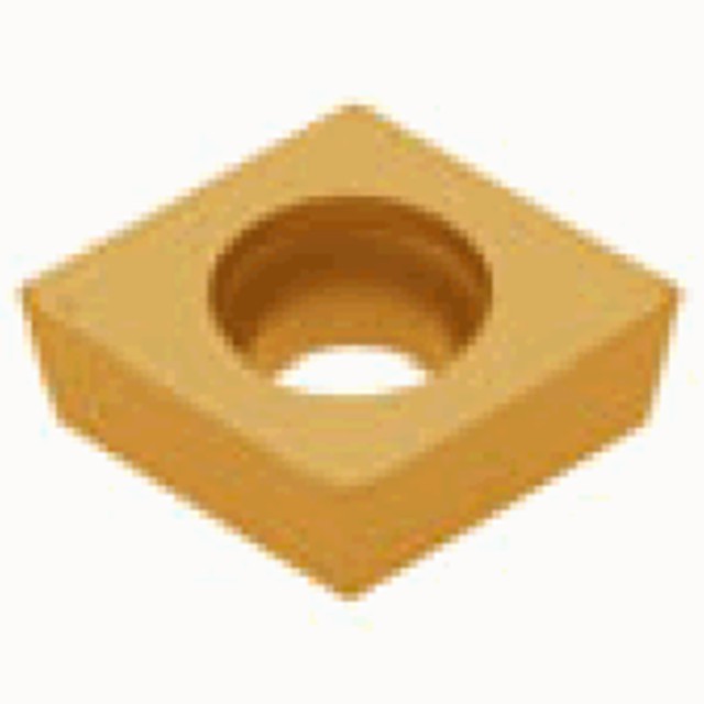 Tungaloy 6862093 | CCMW 32.51 T5115 3/8" Circle Diameter x 0.156" Thickness x 0.016" Radius TiCN+Al2O3+TiN Coated Carbide Indexable Turning Insert