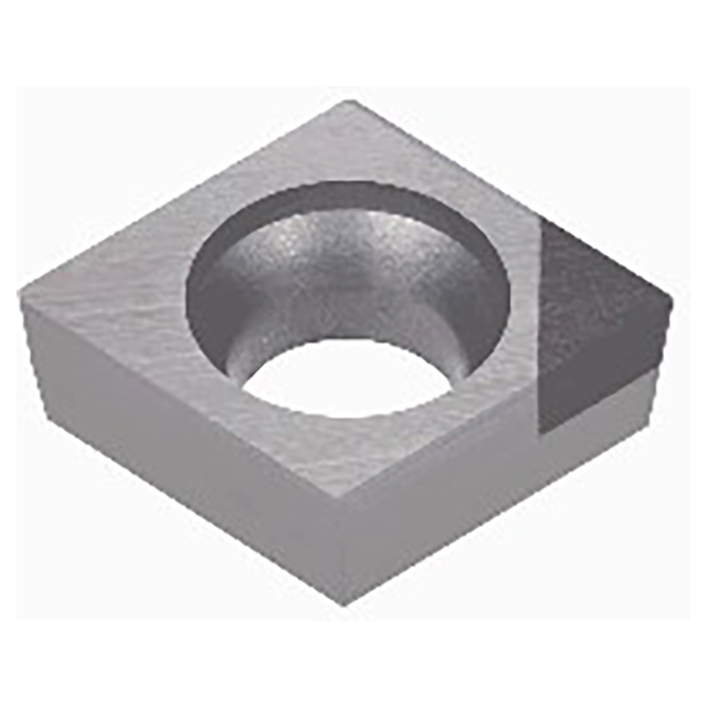 Tungaloy 6888225 | 1QP-CCGW 4.51.80.5 BX310 0.141" Circle Diameter x 0.055" Thickness x 0.008" Radius Polycrystalline Cubic Boron Nitride Indexable Turning Insert