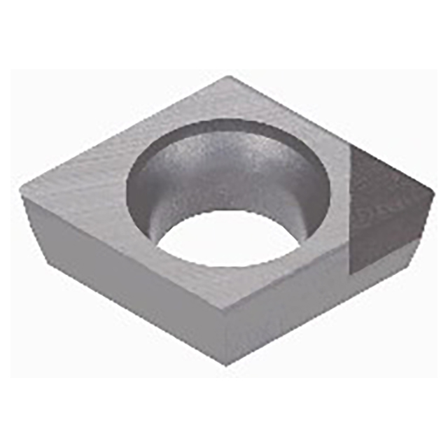 Tungaloy 6888197 | 1QP-EPGW 520.5 BX310 0.156" Circle Diameter x 0.063" Thickness x 0.008" Radius Polycrystalline Cubic Boron Nitride Indexable Turning Insert