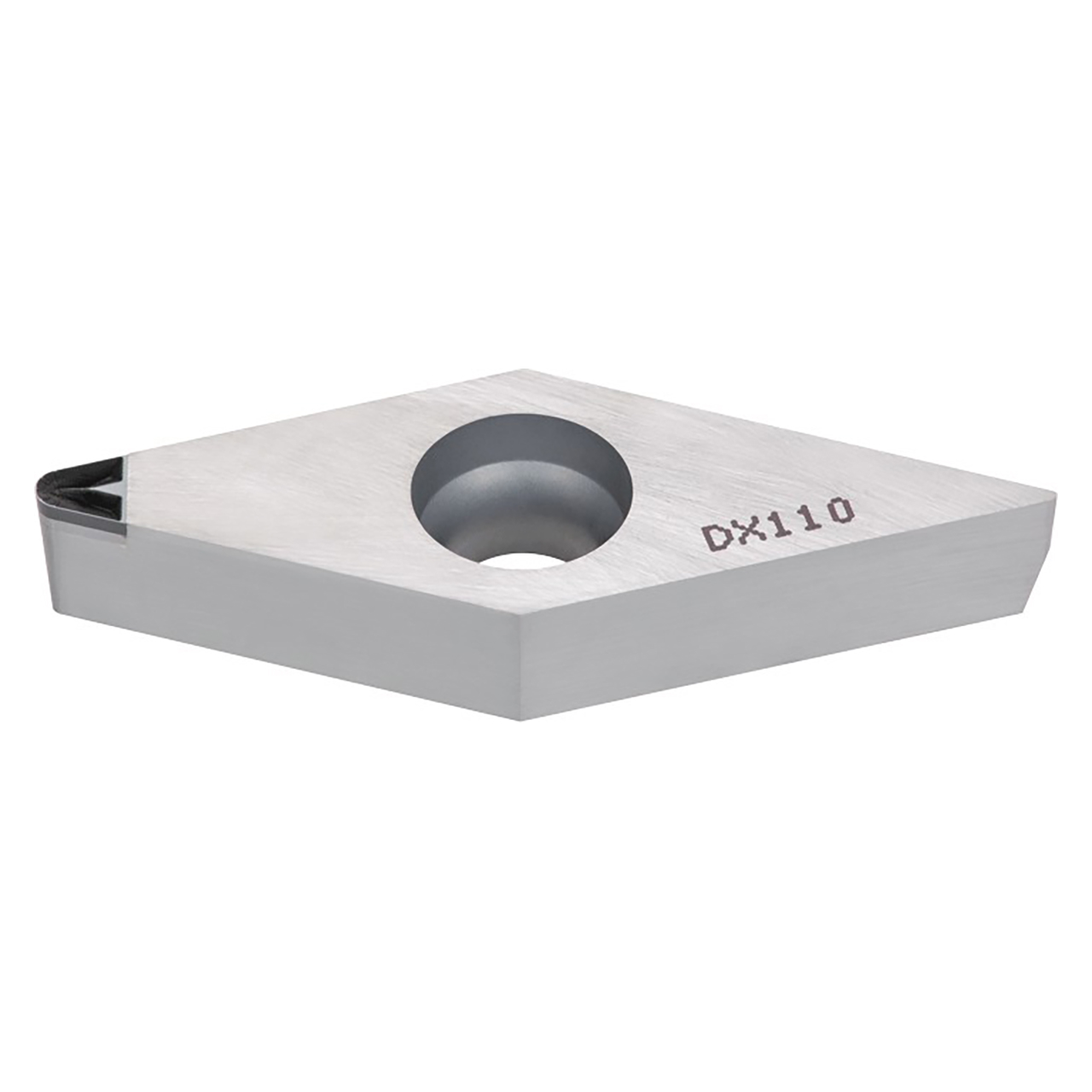 Tungaloy 6919797 | 1QP-VBGT 332 NS DX110 0.187" Thickness Polycrystalline Diamond Indexable Turning Insert