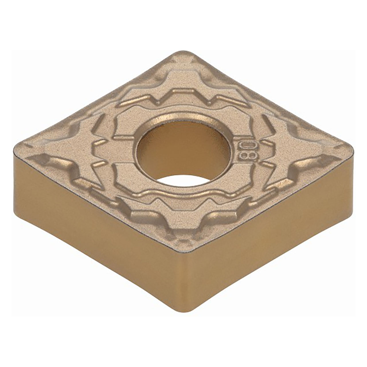 Tungaloy 6796029 | CNMG 433 PS T9225 1/2" Circle Diameter x 0.187" Thickness x 0.047" Radius Carbide Indexable Turning Insert