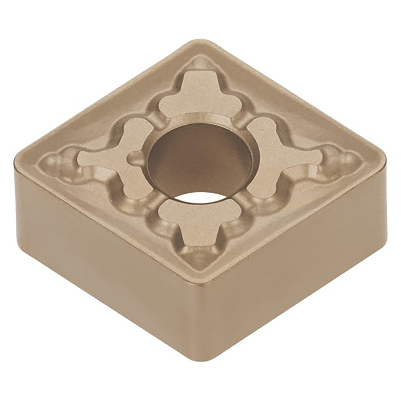 Tungaloy 6744993 | CNMG 332E TM T515 3/8" Circle Diameter x 0.187" Thickness x 0.031" Radius TiCN+Al2O3 Coated Carbide Indexable Turning Insert