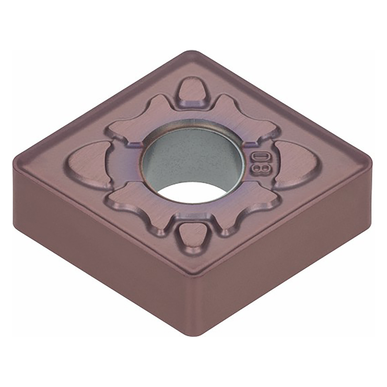 Tungaloy 6890232 | CNMG 431 SDM AH6225 1/2" Circle Diameter x 0.187" Thickness x 0.016" Radius Carbide Indexable Turning Insert