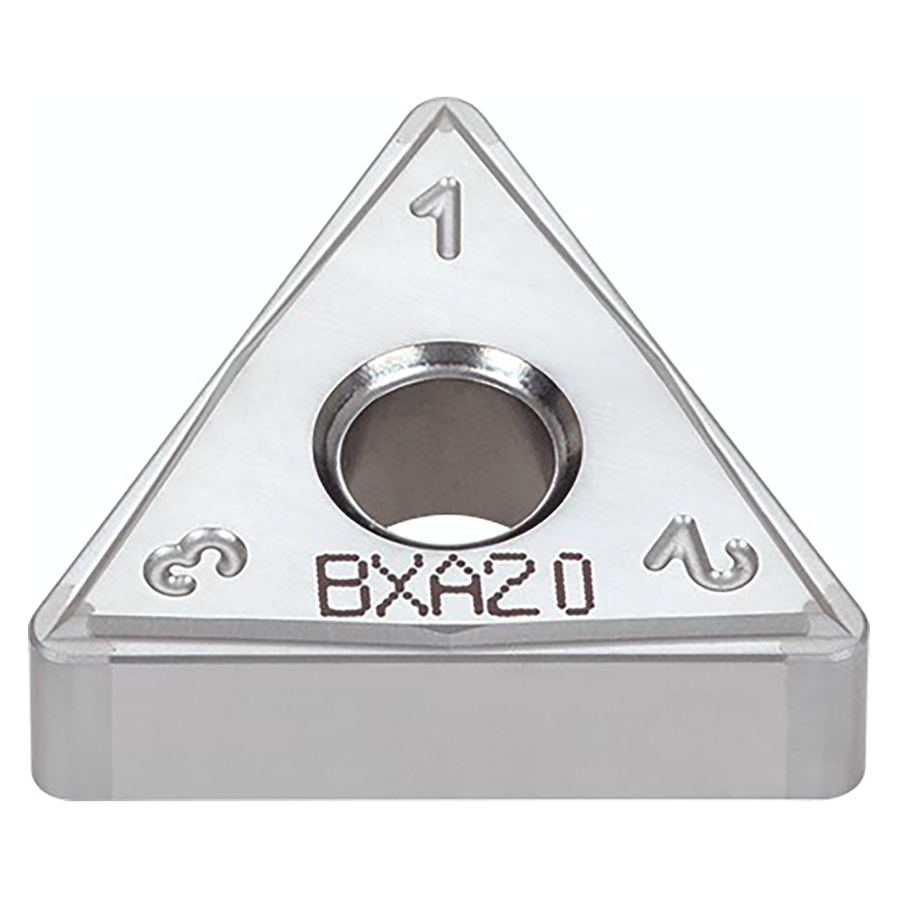 Tungaloy 6776235 | 6QS-TNGG 332-HM BXA20 3/8" Circle Diameter x 0.187" Thickness x 0.032" Radius Polycrystalline Cubic Boron Nitride Indexable Turning Insert