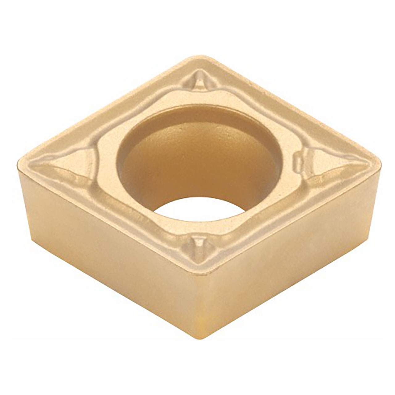 Tungaloy 6780678 | CCMT 21.51 SW T9225 1/4" Circle Diameter x 0.094" Thickness x 0.016" Radius Carbide Indexable Turning Insert